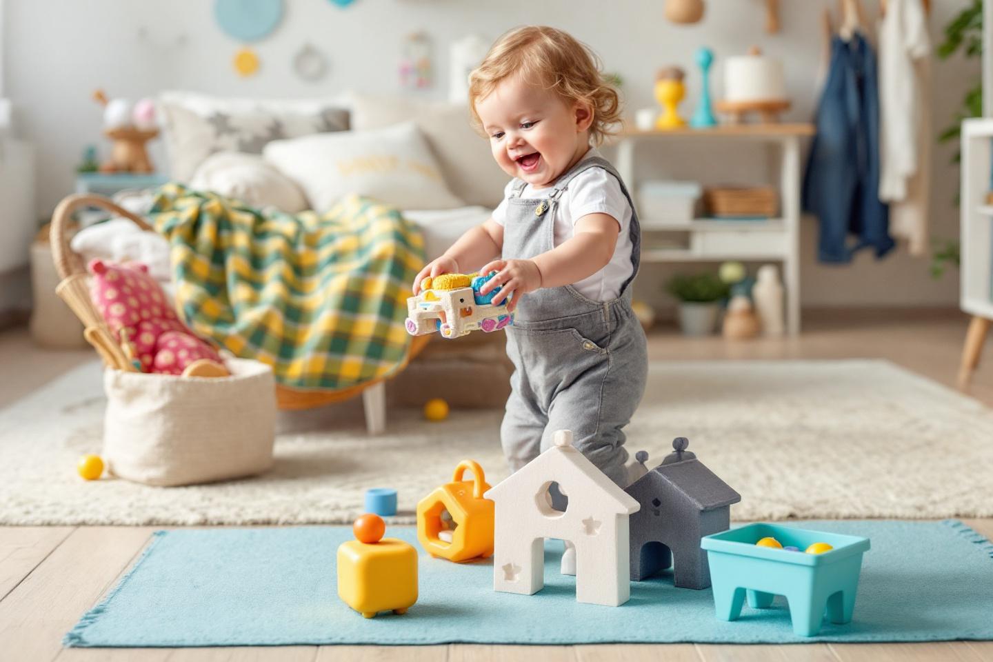 Babysäkra trappor och möbler