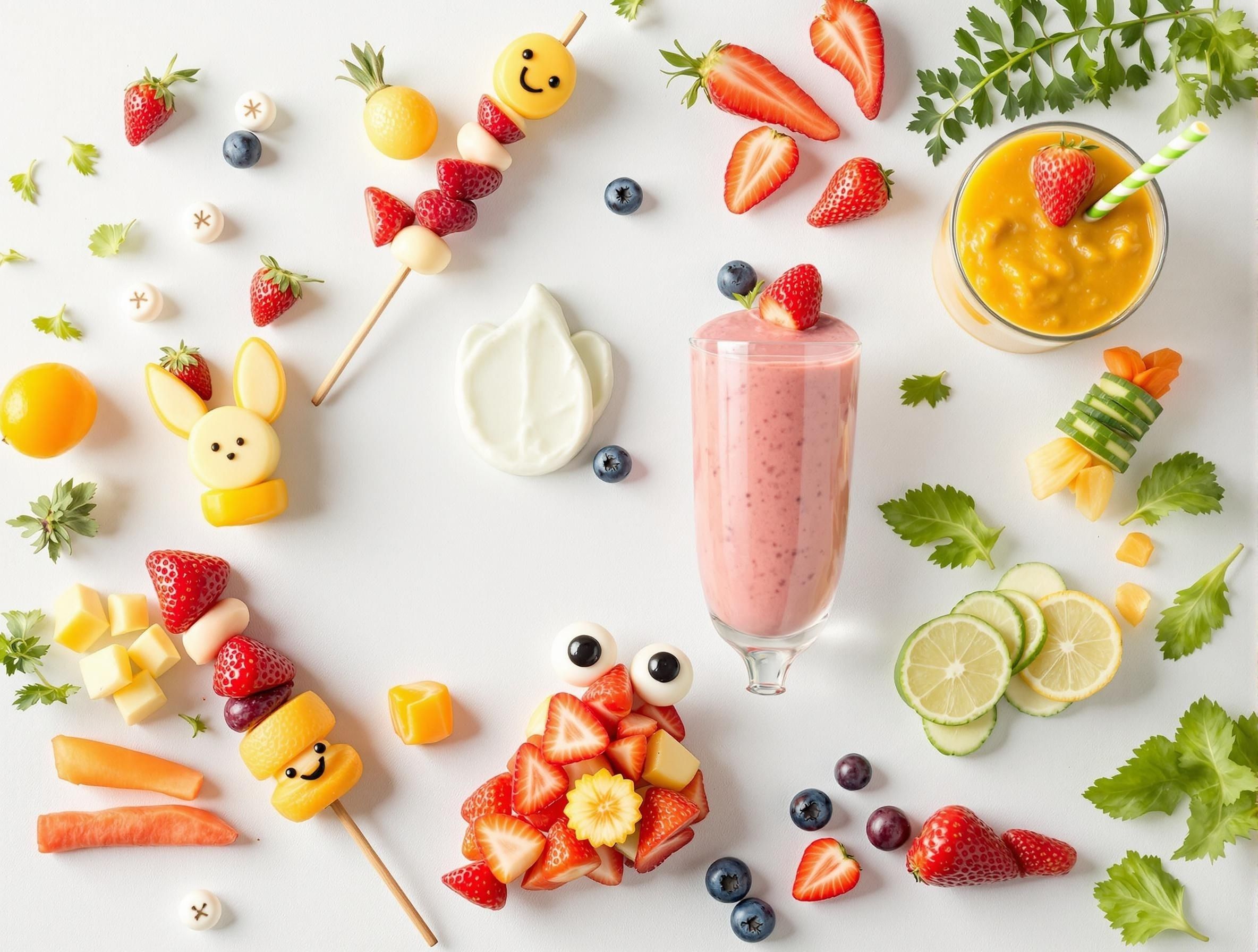 Hälsosamma mellanmål som barn älskar